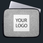 Capa Para Notebook Silver Modern Glitter - Promocional de logotipo pe<br><div class="desc">Promocional de logotipo personalizado Elegante e brilhante Capa de logotipo personalizado Elegante moderno e profissional para Laptop corporativo ou gabinete de Promocional para um presente do setor de beleza. Este caso pode ser personalizado para incluir o logotipo da sua empresa ou da sua empresa.</div>