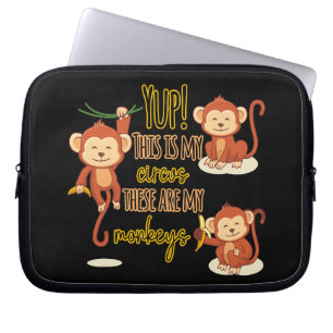 Capa Para Notebook Sim! Este é o meu circo Estes são os meus três mac