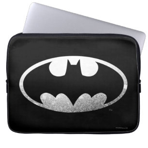 Capa Para Notebook Símbolo Batman Logotipo Grainy