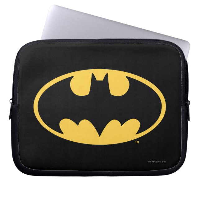 Capa Para Notebook Símbolo Batman | Logotipo Oval (Frente)