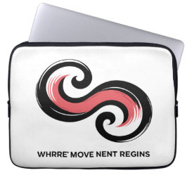 Capa Para Notebook Símbolo de Design de Movimento de Energia