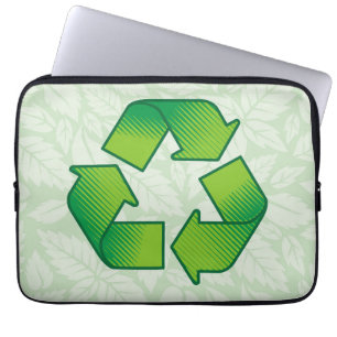 Capa Para Notebook Símbolo do reciclagem