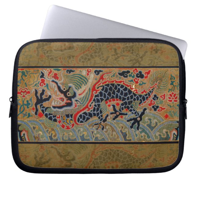 Capa Para Notebook Símbolo Dragão Chinês Antiquado Asiático (Frente)