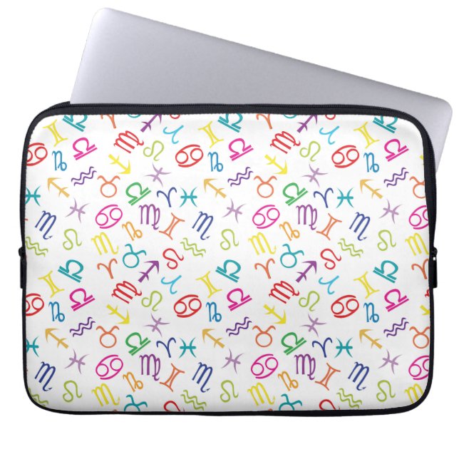 Capa Para Notebook Símbolos do Horóscopo (Frente)