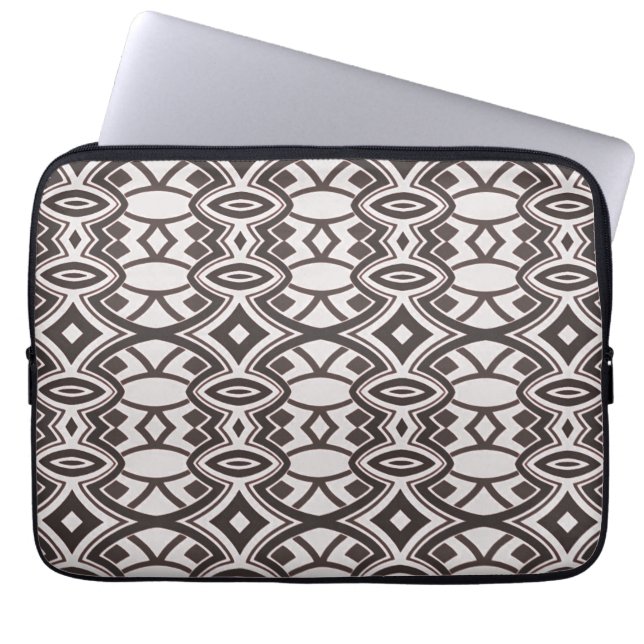 Capa Para Notebook Simetria de Diamante e Oval Chic (Frente)
