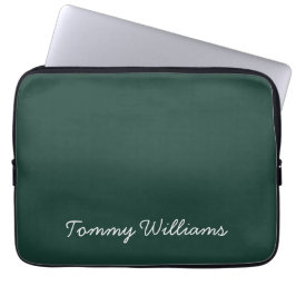 Capa Para Notebook Simples Emerald Green Professional