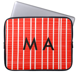 Capa Para Notebook Simples monograma adicione seu nome com letra míni