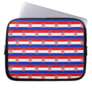 Capa Para Notebook Simples Roupa de Bandeira Nacional da Croácia Mode
