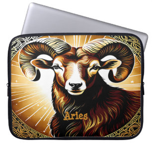 Capa Para Notebook Sinal de Aries Astrology