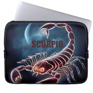 Capa Para Notebook Sinal de astrologia de Scorpio