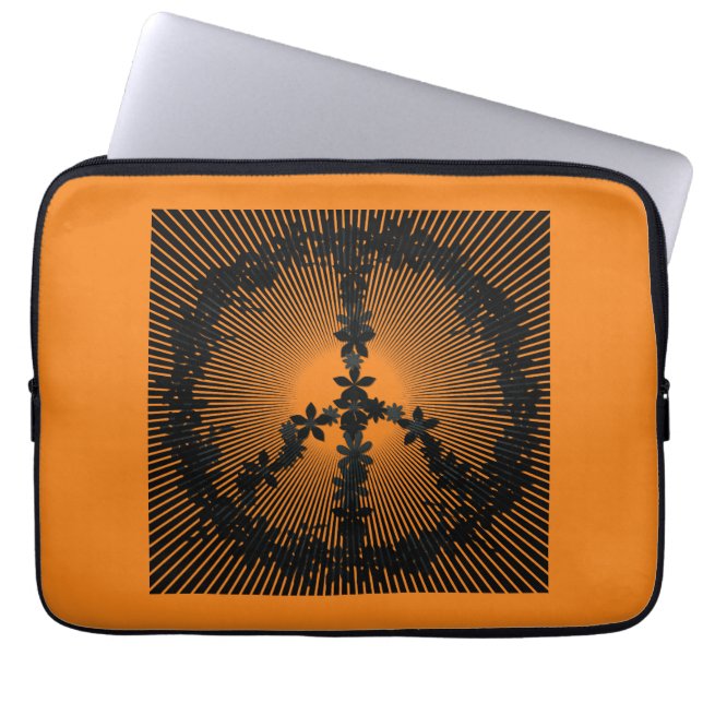 Capa Para Notebook Sinal de paz, arte (Frente)