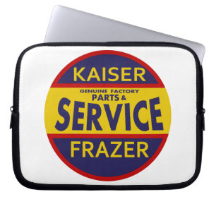 Capa Para Notebook Sinal vintage Kaiser Frazer Parts & Service