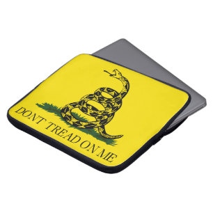 Capa Para Notebook Sinalizador de Gadsden (Não Piso em Mim) (Sinaliza