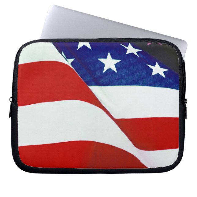 Capa Para Notebook Sinalizador dos EUA (Frente)