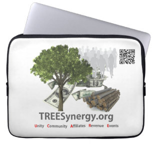 Capa Para Notebook Sinergia de ÁRVORES - Bolsa de laptop 13"