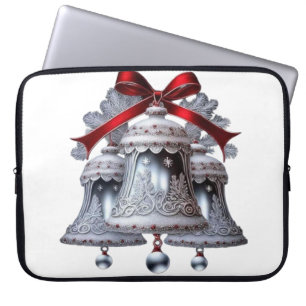 Capa Para Notebook Sinos prateados