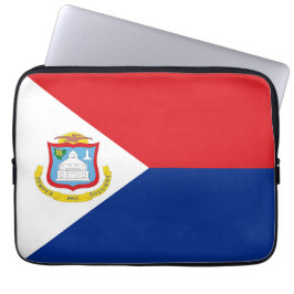 Capa Para Notebook Sint Maarten flag