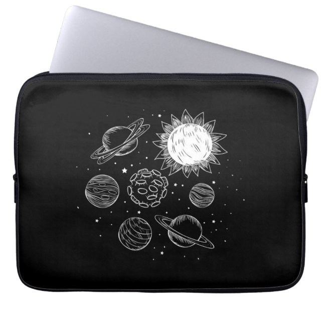 Capa Para Notebook Sistema Solar (Frente)