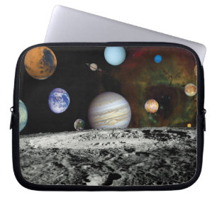 Capa Para Notebook Sistema Solar Voyager Imagens Espaço Montagem Foto