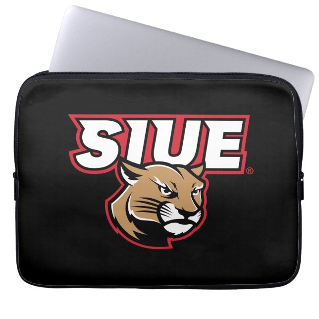 Capa Para Notebook SIUE Cougars (Frente)