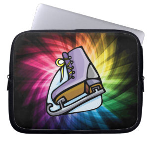 Capa Para Notebook Skate de gelo colorido