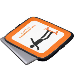 Capa Para Notebook Skateboarder no skate personalizado