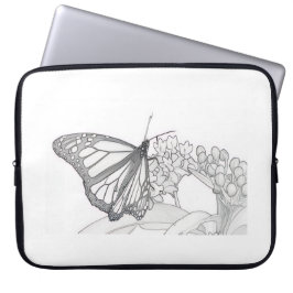 Capa Para Notebook Sketch da Borboleta
