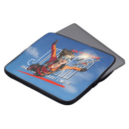 Capa Para Notebook  Skydiving-Feel Freedom Above Clouds | 15" Women