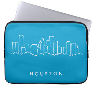 Capa Para Notebook Skyline de Houston