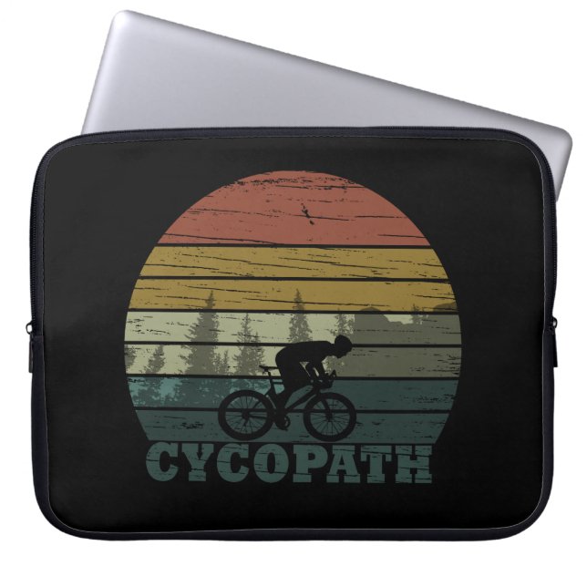 Capa Para Notebook slogan de motociclismo externo da cycopath (Frente)