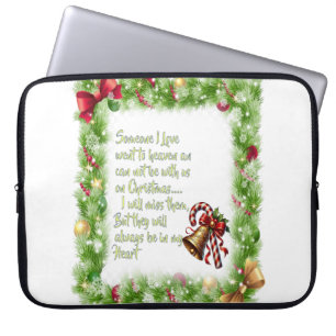Capa Para Notebook Slogan de Natal