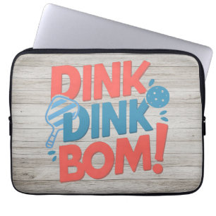 Capa Para Notebook Slogan Dink Boom Engraçado Pickleball