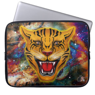 Capa Para Notebook Snarling Tiger Nebula