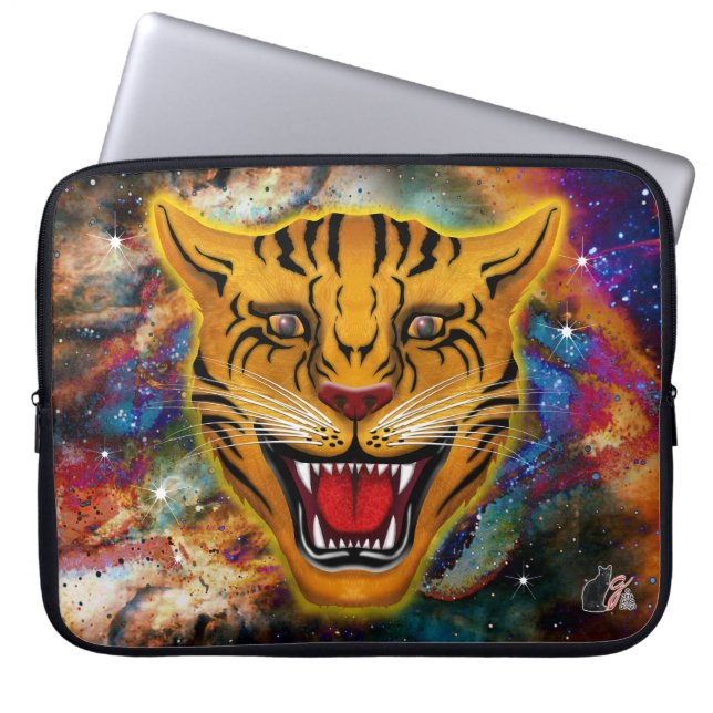 Capa Para Notebook Snarling Tiger Nebula (Frente)