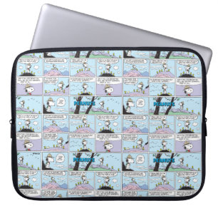 Capa Para Notebook Snoopy e Amigos Ir Caminhando