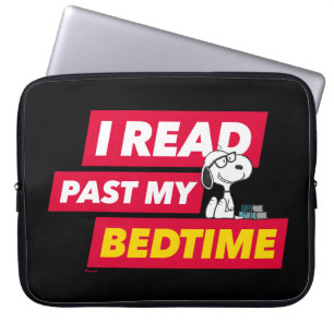 Capa Para Notebook Snoopy "Eu Li Passado Da Minha Noite"
