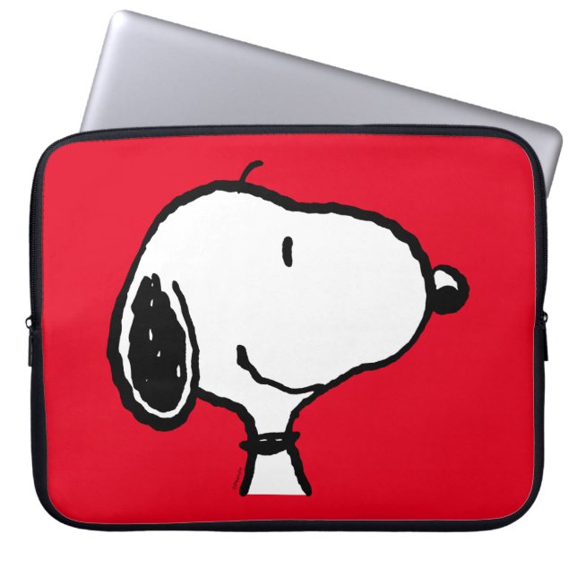 Capa Para Notebook Snoopy Smile Giggle Laugh (Frente)