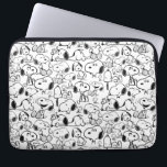 Capa Para Notebook Snoopy Smile Giggle Ria Padrão<br><div class="desc">Dê uma olhada neste design super fofo com várias poses Snoopy divertidas.</div>