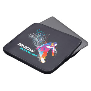 Capa Para Notebook Snowboard Bolsa de laptop de 15"