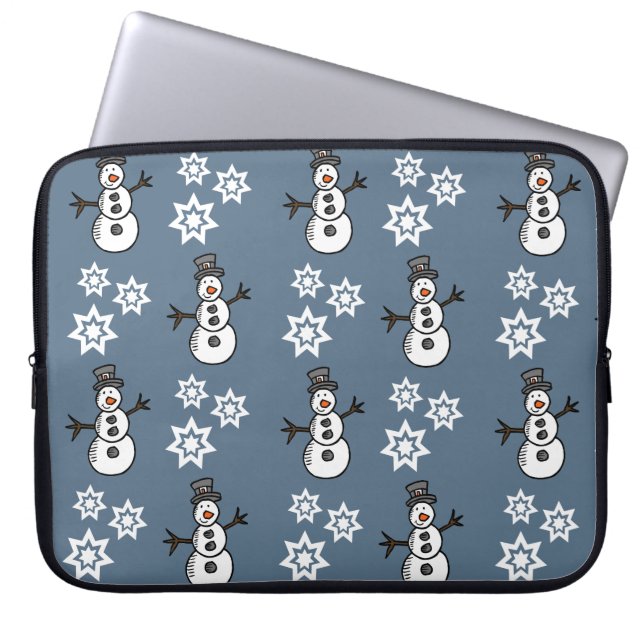 Capa Para Notebook Snowman (Frente)