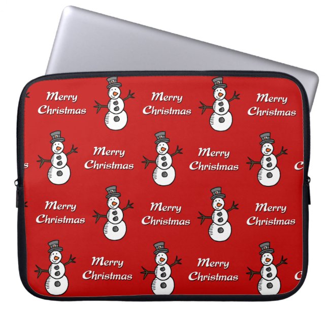 Capa Para Notebook Snowman (Frente)