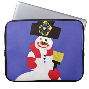 Capa Para Notebook Snowman de VictoriaShaylee