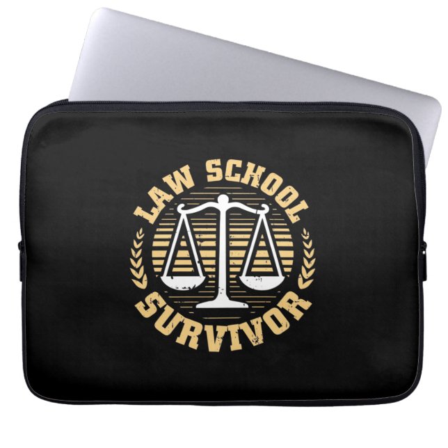 Capa Para Notebook Sobrevivente da Faculdade de Direito (Frente)