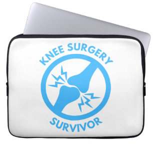 Capa Para Notebook Sobrevivente de cirurgia no joelho 