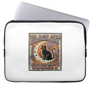 Capa Para Notebook Sociedade do Gato Preto Gato Preto Arte Vetorial V