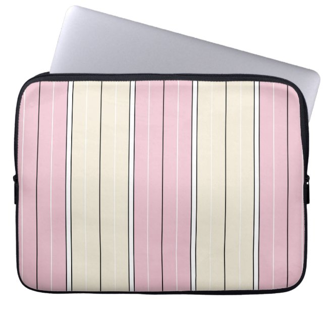 Capa Para Notebook Soft Color Vertical Stripe Pattern Design (Frente)