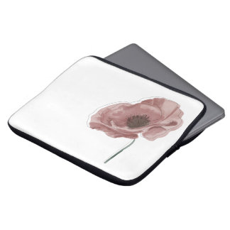 Capa Para Notebook Soft, elegant floral design for a stylish look.