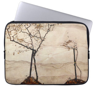 Capa Para Notebook Sol de Outono e Árvores por Egon Schiele, Arte Ant
