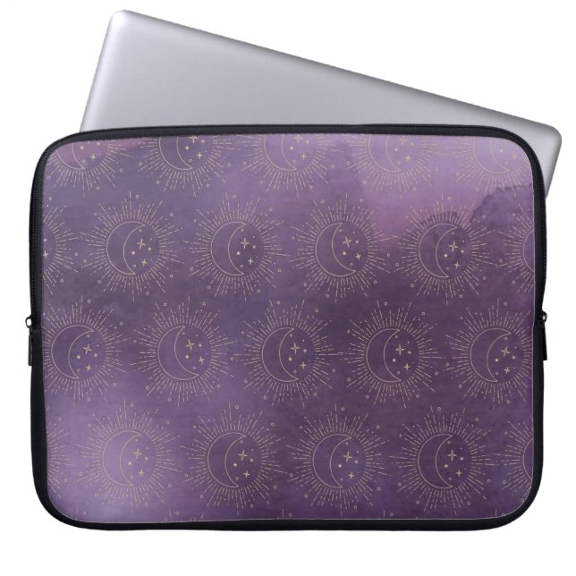 Capa Para Notebook Sol e Lua (Frente)