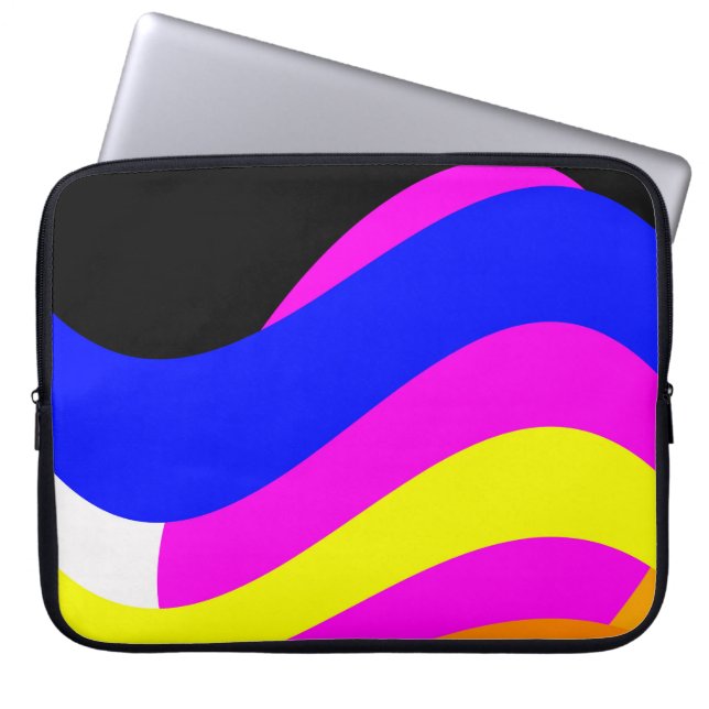 Capa Para Notebook Sol no mar (Frente)